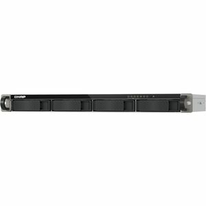Sistema di memorizzazione SAN/NAS QNAP TS-433EU - 4 x Vani totali - 4 GB Capacità memoria Flash - ARM Cortex A55 Quad core