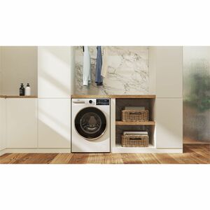 Lavatrice Beko BWT5104BF Caricamento Frontale 10 kg - Bianco - 15 Modo/i - Funzione vapore - 1400 Velocità centrifuga (rpm