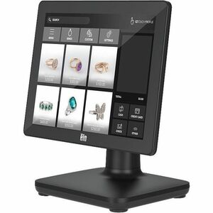 Elo EloPOS POS Terminal - Celeron G4900T - 4 GB DDR4 SDRAM 128 GB M.2/SATA - 38.1 cm (15") LED Touchscreen - Wireless LAN 