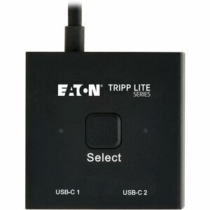 Eaton Tripp Lite Series 2x1 Bi-Directional USB-C Switch - 8K 60 Hz Video, HDCP Passthrough, USB 3.2 Gen 2, 100W PD Chargin