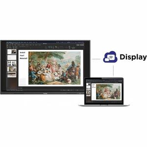 ViewSonic ViewBoard IFP8650-5F 2184,40 mm 4K UHD LCD Collaboration Display - Überholt - ARM Cortex A73 + A53 - 8 GB - Ultr