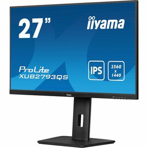 iiyama ProLite XUB2793QS-B7 27 Zoll Class WQHD LED-Monitor - 16:9 Format - Mattschwarz - 68,6 cm (27 Zoll) Viewable - IPS-