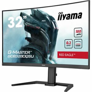 iiyama G-MASTER Red Eagle Curved GCB3280QSU-B2 32 Zoll Class WQHD Gekrümmter Bildschirm Gaming-LED-Monitor - 16:9 Format -