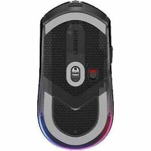 Lenovo Legion M410 Gaming Mouse - Radio Frequency - USB Type C - 6 Button(s) - Transparent Black - Cable/Wireless - 2.40 G