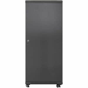 Gabinete 19"" Pro Line con extractores de aire, 27U, Frente de 600 mm, unidad de ventilación con dos extractores de aire i