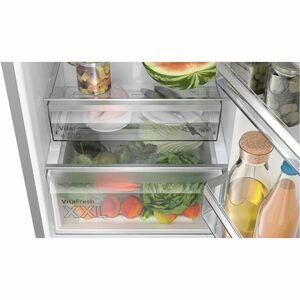 Congelatore/Freezer Bosch KGN392LCF 363 L - Installazione libera - Acciaio inox - Reversibile - 3 x Cassetto/i freezer - 2