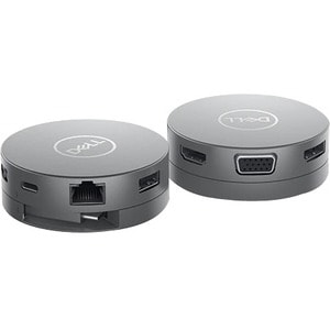 Dell DA310 USB Tipo C Base de conexión para Unidad flash, Monitor, Mouse, Portátil, Auriculares, Proyector, Teclado - 90W 
