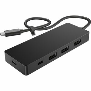 HP A/V Adapter - 1 x USB Type C - Male - 1 x HDMI Digital Audio/Video - Female, 2 x USB Type A - Female, 2 x USB Type C - 