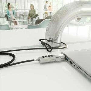 NANO SECURITY CABLE COMBINATION COMPUTER MONITOR LAPTOP 1.5M