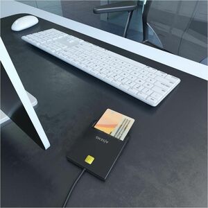 SMART CARD READER DNI BLACK 