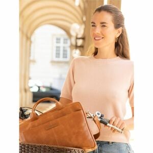 dbramante1928 ApS Amalienborg Carrying Case for 38.1 cm (15") Notebook - Tan - 270 mm Height x 370 mm Width x 80 mm Depth 