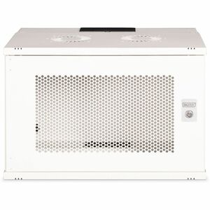 Digitus SOHO PRO 7U Wandmontierbar Geschlossener Schrank Rackschrank für Networking - Hellgrau - Glas, Blech, Plastik - 60