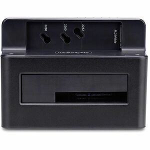 StarTech.com Duplicateur de Disque M.2 NVMe vers 2,5/3,5" SATA, Clonage de SSD à Deux Baies, NVMe à SATA/SATA vers NVMe, J