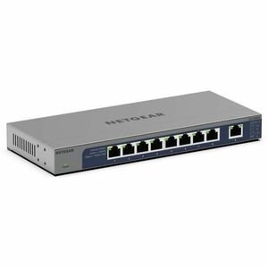 Netgear GS108MX 9 Ports Ethernet Switch - Gigabit Ethernet, 10 Gigabit Ethernet - 10/100/1000Base-T, 10GBase-X - 2 Layer S