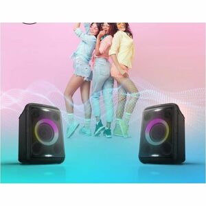 Panasonic SC-BMAX5 Portable Bluetooth Speaker System - 75 W RMS - Black - Battery Rechargeable - USB