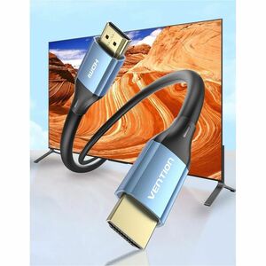 Vention ALHS 1 m HDMI A/V Cable - Cable for Audio/Video Device, Notebook, TV, Projector - First End: 1 x HDMI 2.0 Digital 