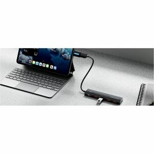 Vention USB Hub - USB Type A - 1.25 GB/s - Tablet, Smartphone, Keyboard, Mouse, Hard Drive, Card Reader, Flash Drive, Prin