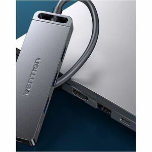 Vention USB Hub - USB 3.0 - 640 MB/s - Notebook, Desktop, Smartphone, Tablet, Keyboard, Mouse, Flash Drive, Printer - Port