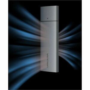 Vention KPGH0 Drive Enclosure PCI Express NVMe, M.2 - USB 3.1 (Gen 2) Type C Host Interface - UASP Support Portable - Grey