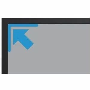 V7 ScreenSentry PS215W9AM Anti-glare Privacy Screen Filter - TAA Compliant - For 54.6 cm (21.5") Widescreen LCD Monitor, N