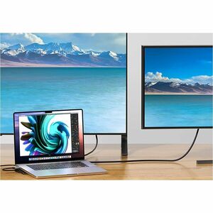 Vention THTHC USB Type C Docking Station for U Disk, Speaker, Printer, TV - Charging Capability - Memory Card Reader - SD,