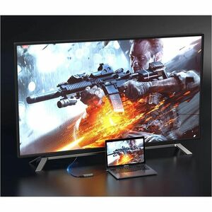 Vention TOD Docking Station for Card Reader, Printer, Flash Drive - Charging Capability - Grey - 4K, HD - 3840 x 2160, 128