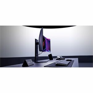 LG UltraGear 34GS95QE-B 34" (86.4 cm) Class UW-QHD Curved Screen Gaming OLED Monitor - 21:9 - True Black - 33.9" (86.1 cm)