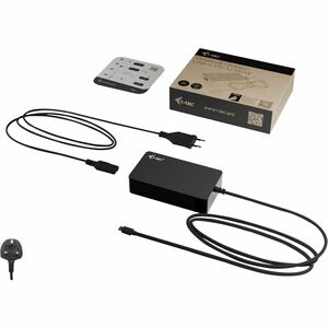 i-tec 140 W Charger Adapter - For Universal, USB Type C Device, Notebook, Tablet, Smartphone - 230 V AC, 120 V AC Input - 
