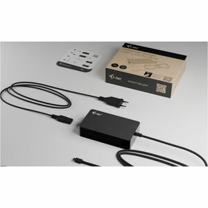 i-tec 140 W AC Adapter - Universal Adapter - For Notebook, Tablet PC, Smartphone, USB Type C Device - United Kingdom - 120