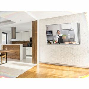 B-Tech Elements Wall Mount for Flat Panel Display, Display Screen - Black - Height Adjustable - 190.5 cm (75") Screen Supp
