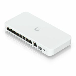 Ubiquiti USW-Flex-2.5G-8-PoE Ethernet Switch - 8 Ports - Manageable - 2.5 Gigabit Ethernet, 10 Gigabit Ethernet - 2.5GBase