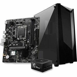 MSI Pro H610M-S DDR4 WIFI Gaming Desktop Motherboard - Intel H610 Chipset - Socket LGA-1700 - Micro ATX - Pentium Gold, Ce