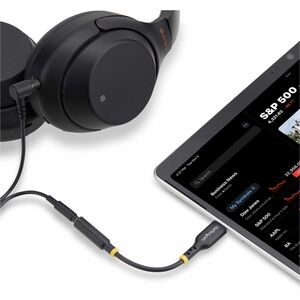 StarTech.com USB C Kopfhörer Adapter, USB C TRRS Kopfhörer-Headset Audio, USB-C auf 3.5 mm Klinke, Hi-Fi 32-Bit-DAC, für P