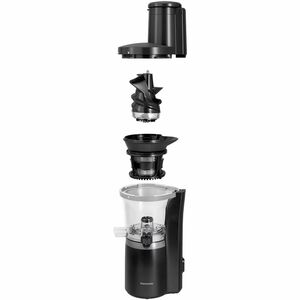 Panasonic MJ-L700 Electric Juicer - Slow/Masticating - Matte Black