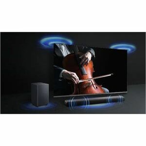 Sound Bar Speaker TCL 2.1 Bluetooth - 210 W RMS - Titanio scuro - Parato montabile - Dolby Atmos, DTS Virtual:X, 3D Sound,