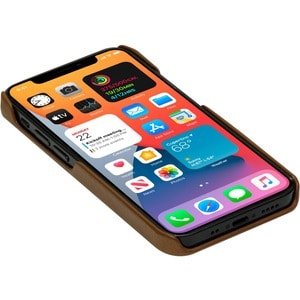 dbramante1928 ApS Lynge Carrying Case (Wallet) Apple iPhone 12 mini Smartphone - Tan - Impact Resistant - Full Grain Leath