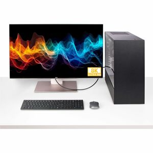 StarTech.com Câble DisplayPort 2.1 de 3 m, Câble DisplayPort DP40 Certifié VESA avec UHBR10/HDR/HDCP 2.2, 8K 60Hz/4K 144Hz
