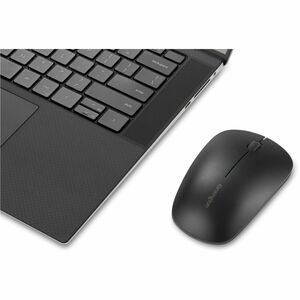 Kensington MY230 EQ Mouse - Bluetooth/Radio Frequency - 3 Button(s) - Black - Wireless - 2.40 GHz - Rechargeable - Symmetr