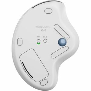 Logitech ERGO M575S Trackball - Bluetooth/Radio Frequency - USB Type A - Optical - 5 Button(s) - 3 Programmable Button(s) 
