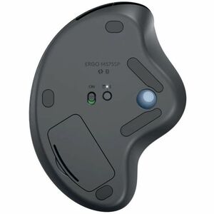 Logitech ERGO M575S Trackball - Bluetooth/Radio Frequency - USB Type A - Optical - 5 Button(s) - 3 Programmable Button(s) 