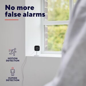 Trust SmartHome IPCAM-2900 3 Megapixel Indoor Network Camera - Colour - White - 8 m Night Vision - 2304 x 1296 Fixed Lens 