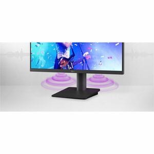 LG 24MS570-B 24" Class Full HD LCD Monitor - 16:9 - 60.5 cm (23.8") Viewable - In-plane Switching (IPS) Technology - 1920 