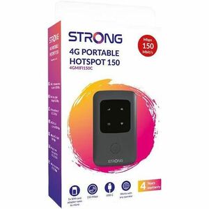 Modem/Router wireless Strong - Wi-Fi 4 - IEEE 802.11b/g/n - 1 SIM - 4G - WCDMA, LTE - Mono banda - 2,40 GHz ISM band - 18,