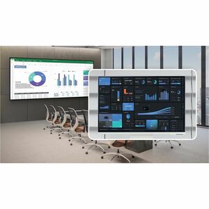105” QPDX-5K UHD Signage - 5120 x 2160 500nit 24/7 landscape/portrait - 16GB storage - HDMIx3, DPx1, USB-Cx1, USB-Ax2 - 4c