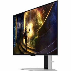 Monitor de juego OLED Samsung Odyssey G6 S27DG612SL 27" Class WQHD - 16:9 - Plata - 68.6cm (27") Viewable - OLED - 2560 x 