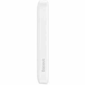 Power Bank Baseus - Bianco - Per iPhone - 6000 mAh - 1 x USB - Bianco