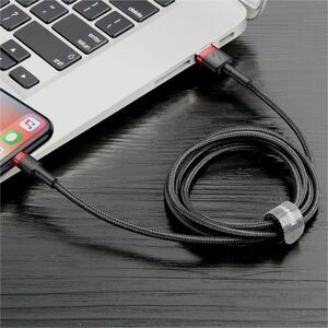 Cavo per trasferimento dati Baseus Cafule - 1 m Lightning/USB - Cable for Computer, Telefono Cellulare, Telefono - Estremi