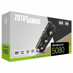Zotac NVIDIA GeForce RTX 5080 Grafikkarte - 16 GB GDDR7 - 7680 x 4320 - 2,62 GHz Core - 256 Bit Busbreite - PCI Express 5.