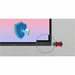 LG CreateBoard 75TR3DK-BM 1905mm 4K UHD LCD Pantalla de colaboración - ARM Cortex A55 - 8GB - Infrarrojo (IrDA) - Pantalla