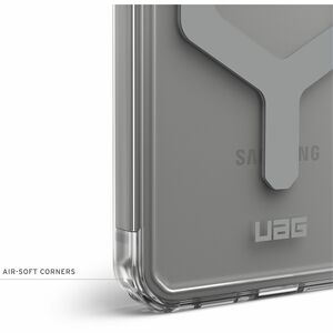Urban Armor Gear Plyo Case for Samsung Galaxy S25+ Smartphone - Ice, Silver